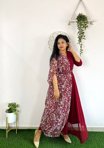 VSD015- Indo Western Gown