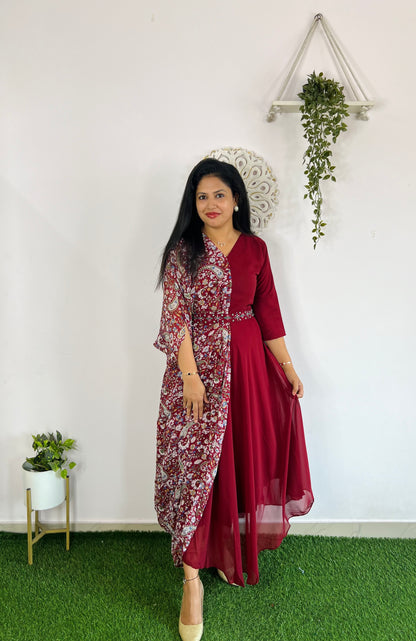 VSD015- Indo Western Gown