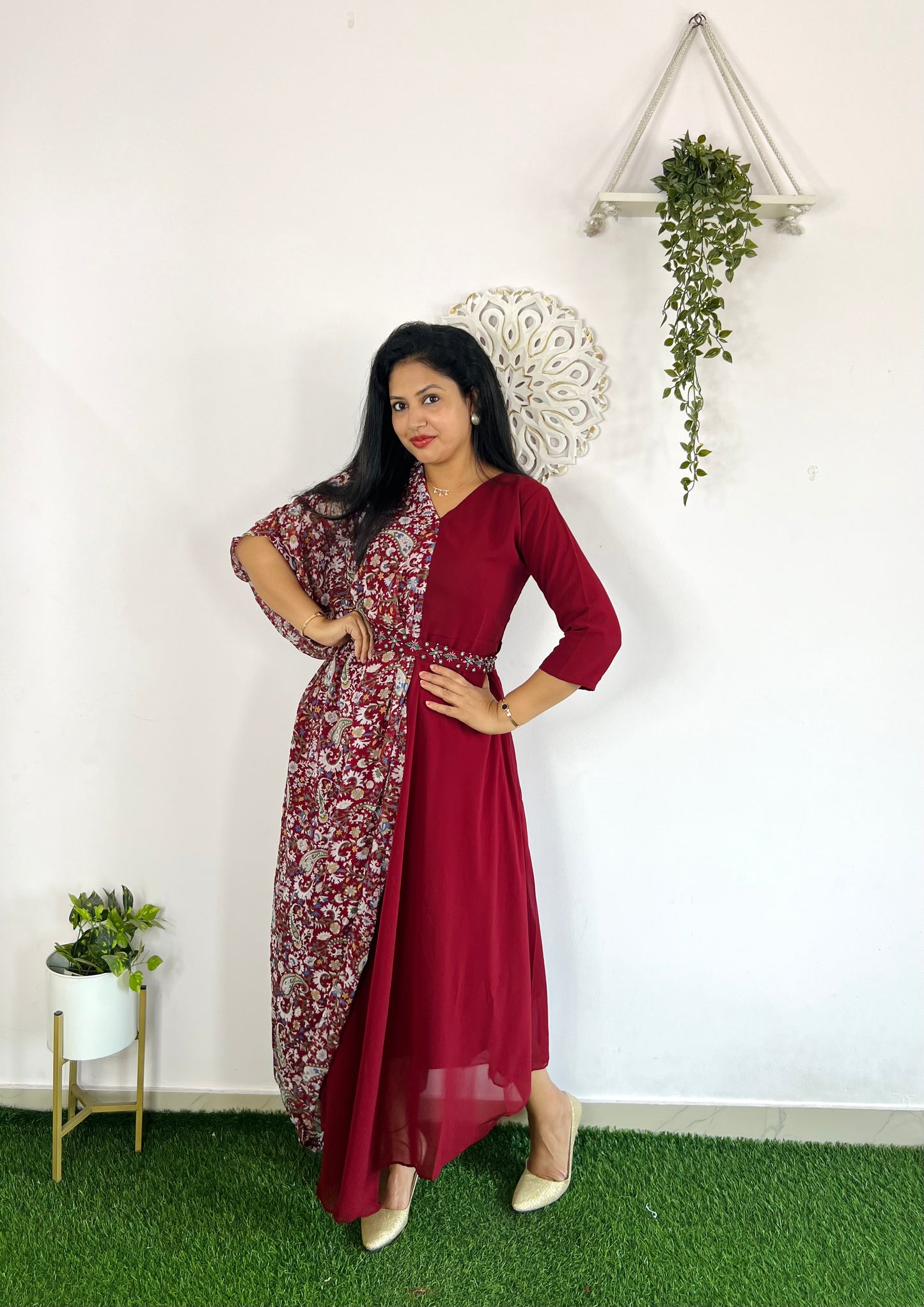 VSD015- Indo Western Gown