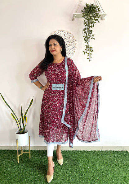 VSKS02- Kurta Duppatta Set